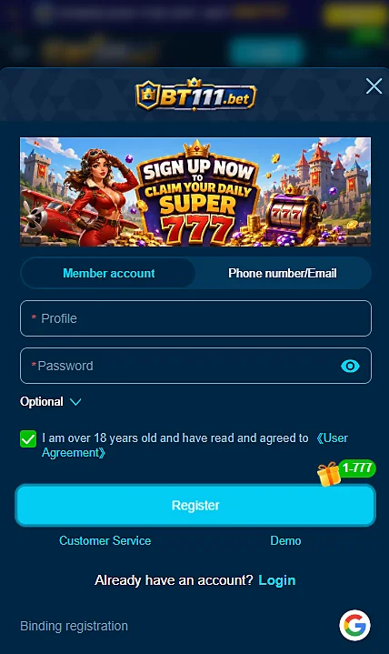 Bt111 Register